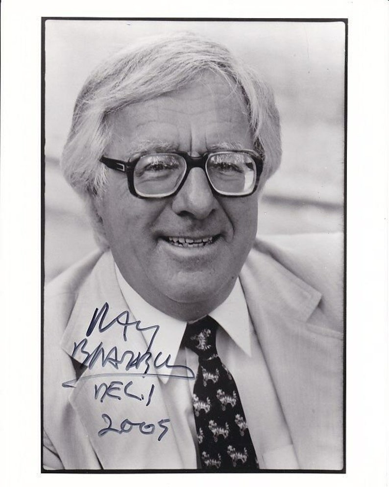Ray bradbury signed autographed Photo Poster painting dated great content