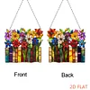 DIY Books And Flowers Diamond Painting Pendant (Single-Sided)