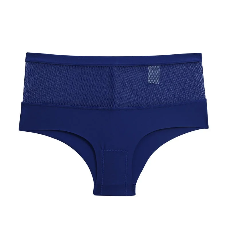 FINETOO Sexy Hollow Out Underwear Women Seamless Panties Mid-Rise Underpants Girls Soft Briefs M-XL Women Panty Lingerie 2021