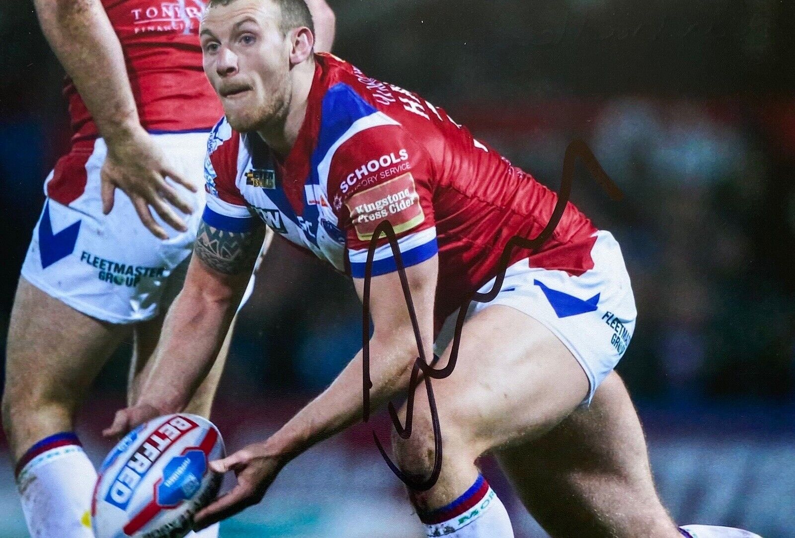 Dean Hadley Genuine Hand Signed 6X4 Photo Poster painting - Wakefield Trinity 2