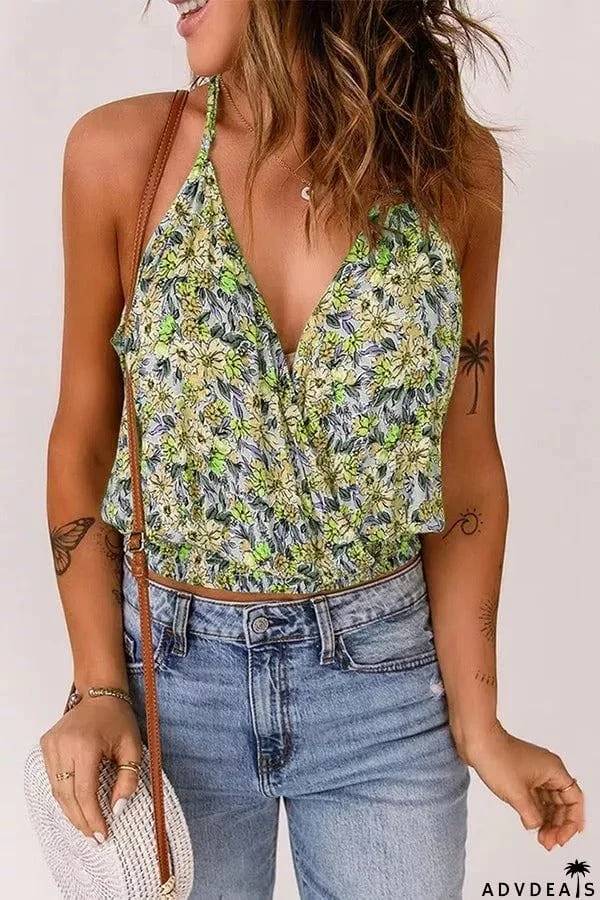 Book The Trip Floral Tank Top