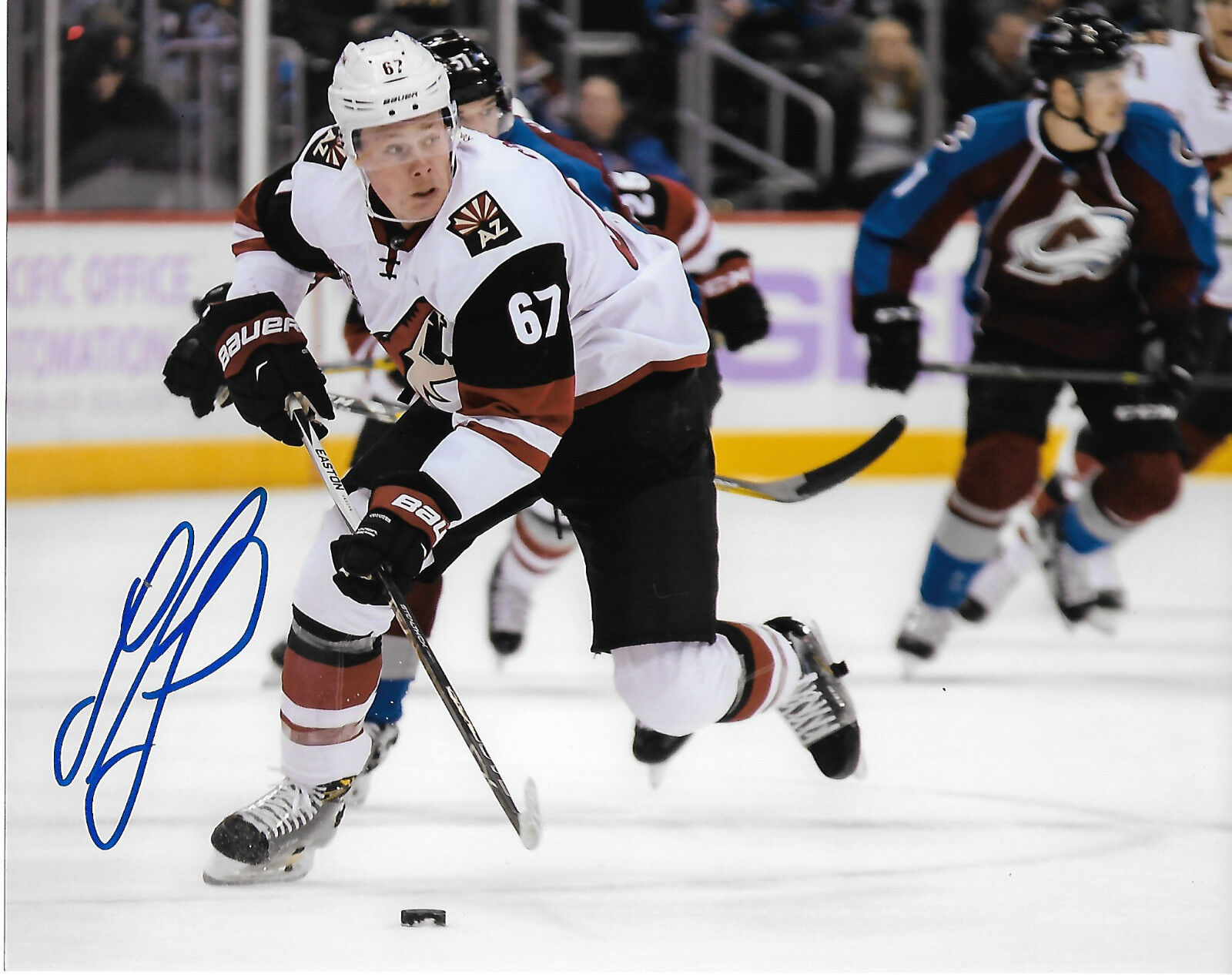 Arizona Coyotes Lawson Crouse Autographed Signed 8x10 Photo Poster painting COA A