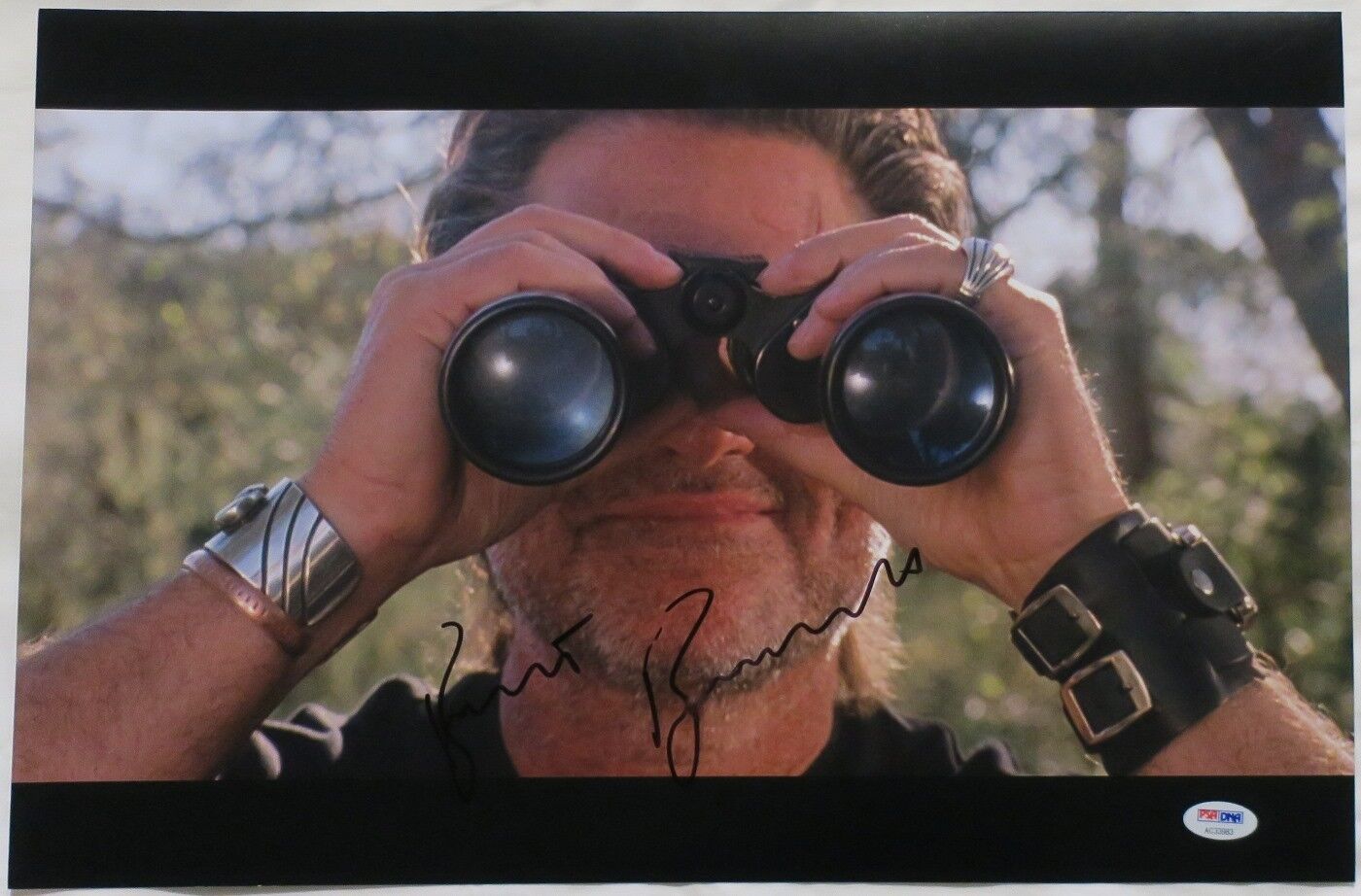 Kurt Russell Signed Death Proof Autographed 12x18 Photo Poster painting PSA/DNA #AC33983