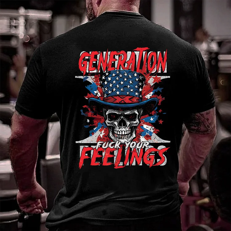 The Ture FAFO Generation X Skull Double-Sided Custom Shirt, Proud Member Of The Fuck You Feelings Sweatshirt