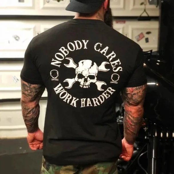 Nobody Cares Work Harder Men's T-shirt ctolen