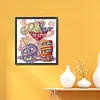 Halloween Desserts-14CT Stamped Cross Stitch 17*18cm/6.69*7.09in tapestrymarket