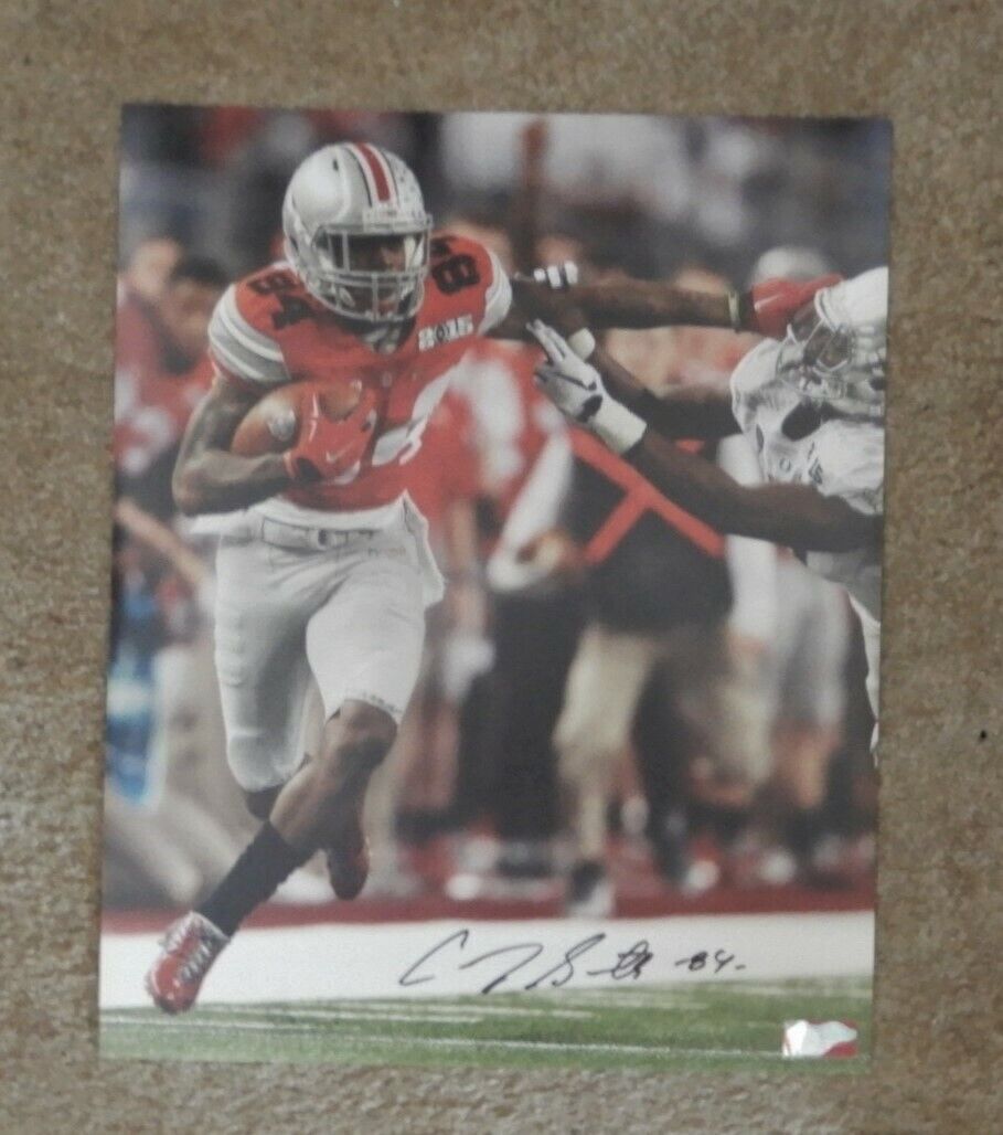 Corey Smith signed 16x20 inch Ohio State Buckeyes color Photo Poster painting