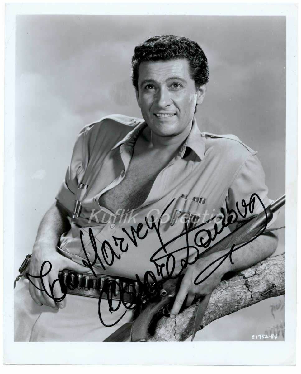 Cesare Danova - Signed Vintage Celebrity Autograph Photo Poster painting