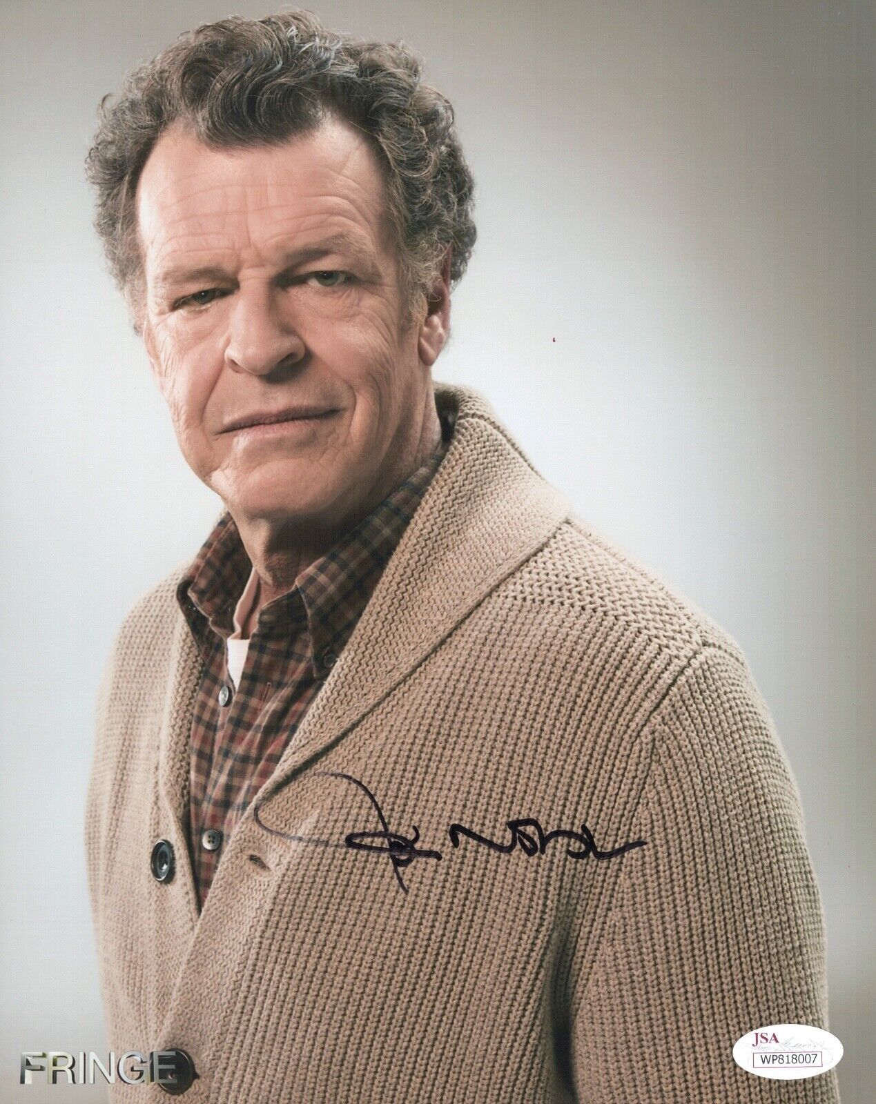 JOHN NOBLE Signed FRINGE 8x10 Photo Poster painting LORD OF THE RINGS Autograph JSA COA