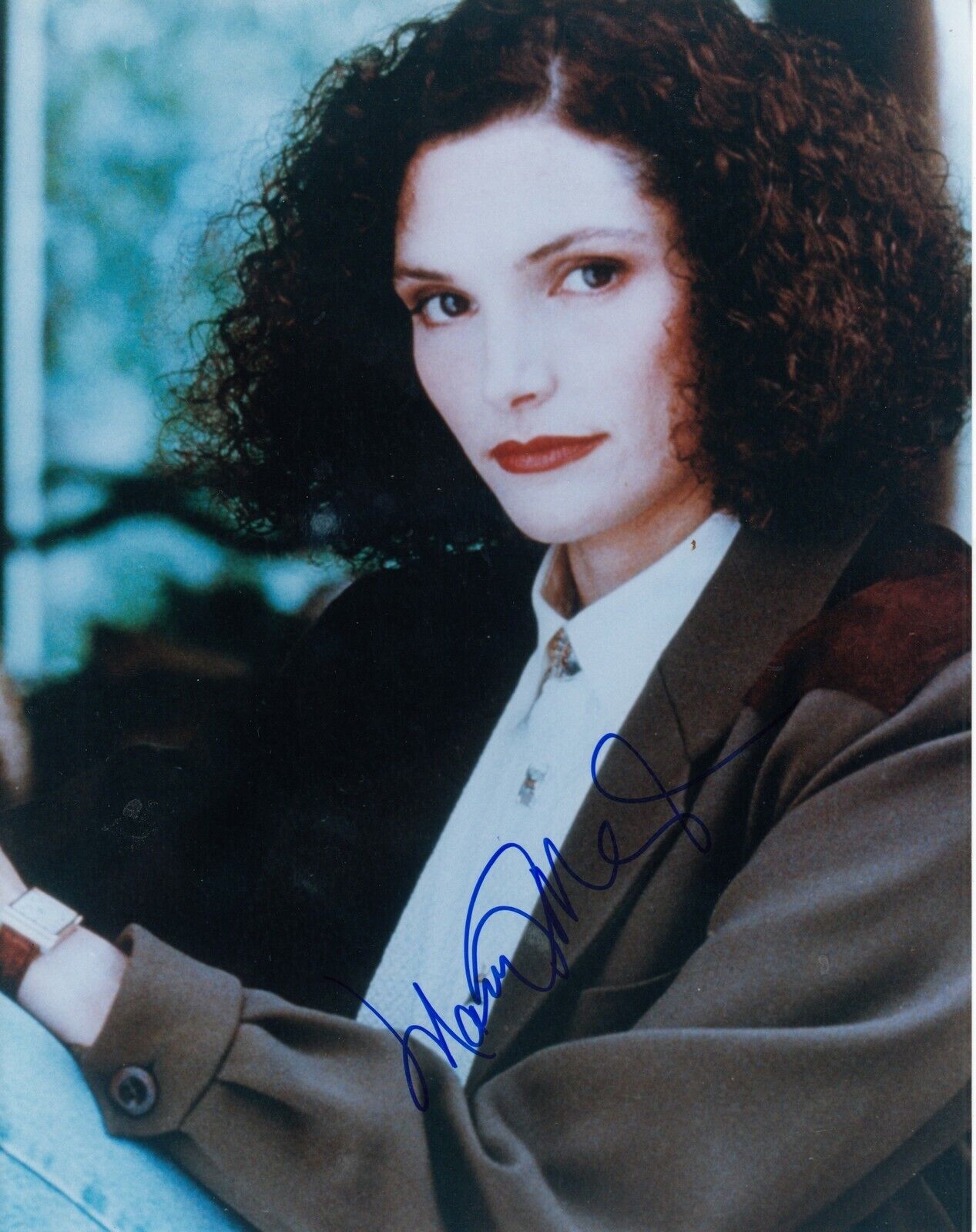 Mary Elizabeth Mastrantonio #0 8x10 Signed Photo Poster painting w/ COA