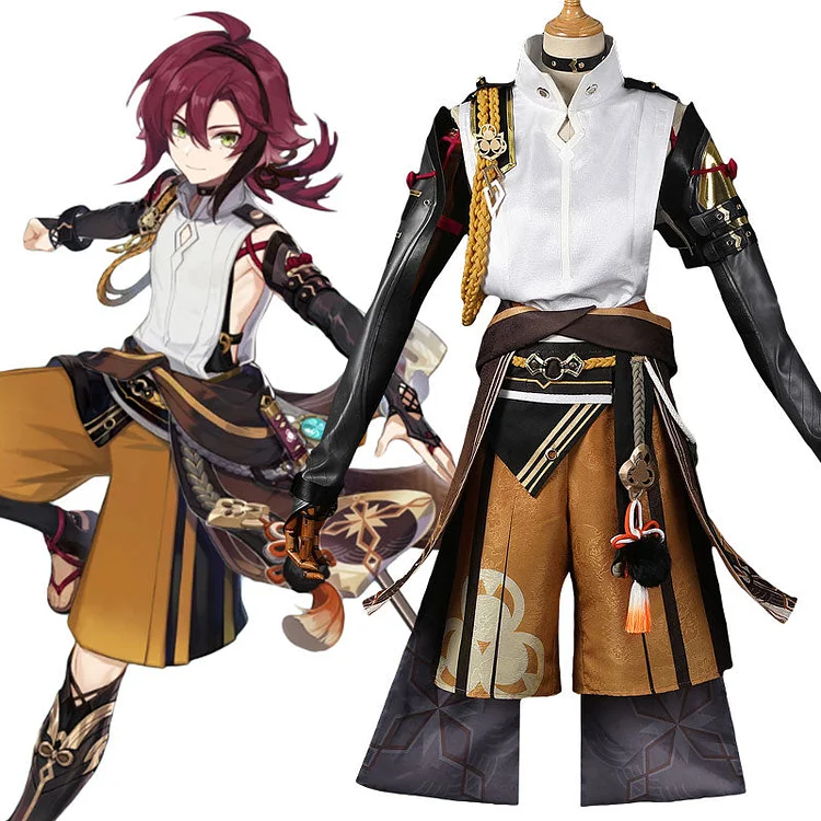 Genshin Impact Shikanoin Heizou Cosplay Costume