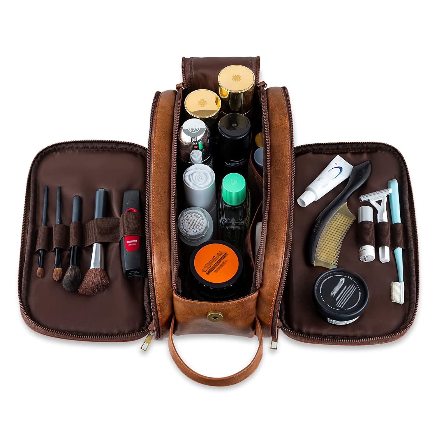 Toiletry Bag for Men or Women - Dopp Kit For Travel.