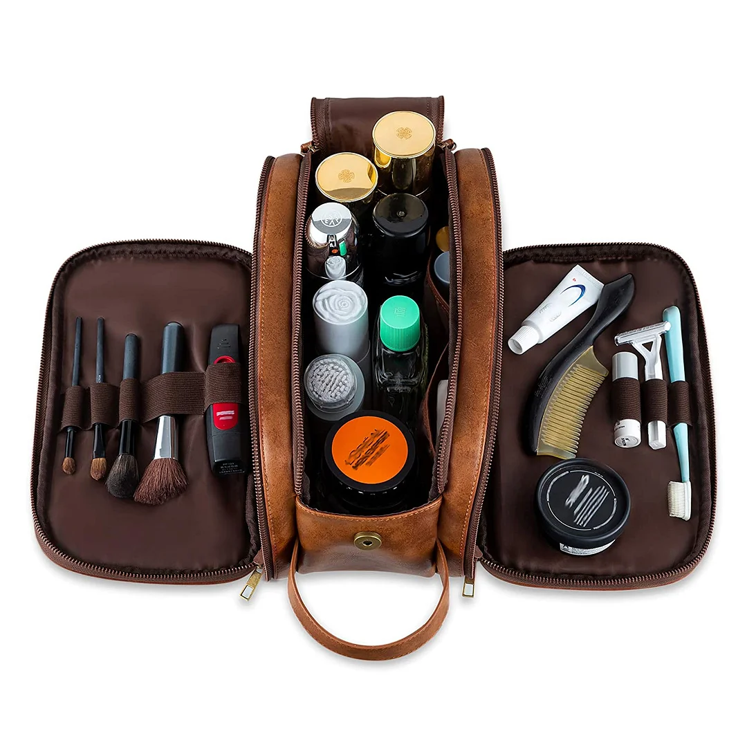 Toiletry Bag for Men or Women - Dopp Kit For Travel.