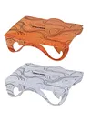 68G Outdoor PP Cutting Board Camping Table Folding Table for Camping Accessories