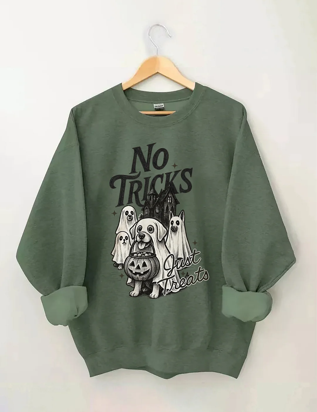 No Tricks Just Treats Sweatshirt