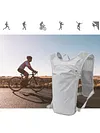 Unisex Running Hydration Vest Water Pack Backpack Vest for Gear Cycling Marathon