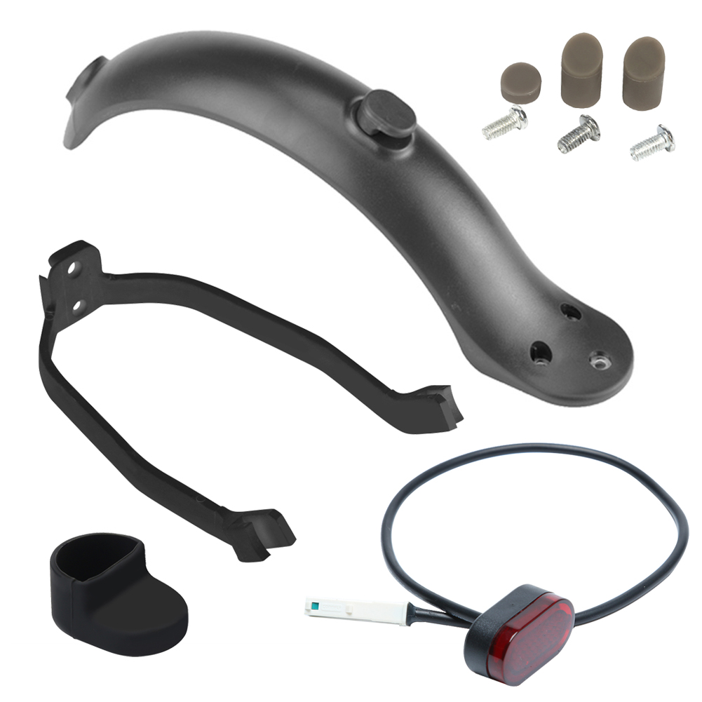 

Electric Scooter Rear Fender Support Taillight Set For M365 Scooter, Black, 501 Original