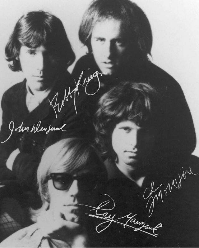 The Doors Autograph Signed Photo Poster painting Print