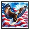 (Stamped/Counted) Flying Eagle-11CT Cross Stitch 40*40cm/15.75*15.75in tapestrymarket