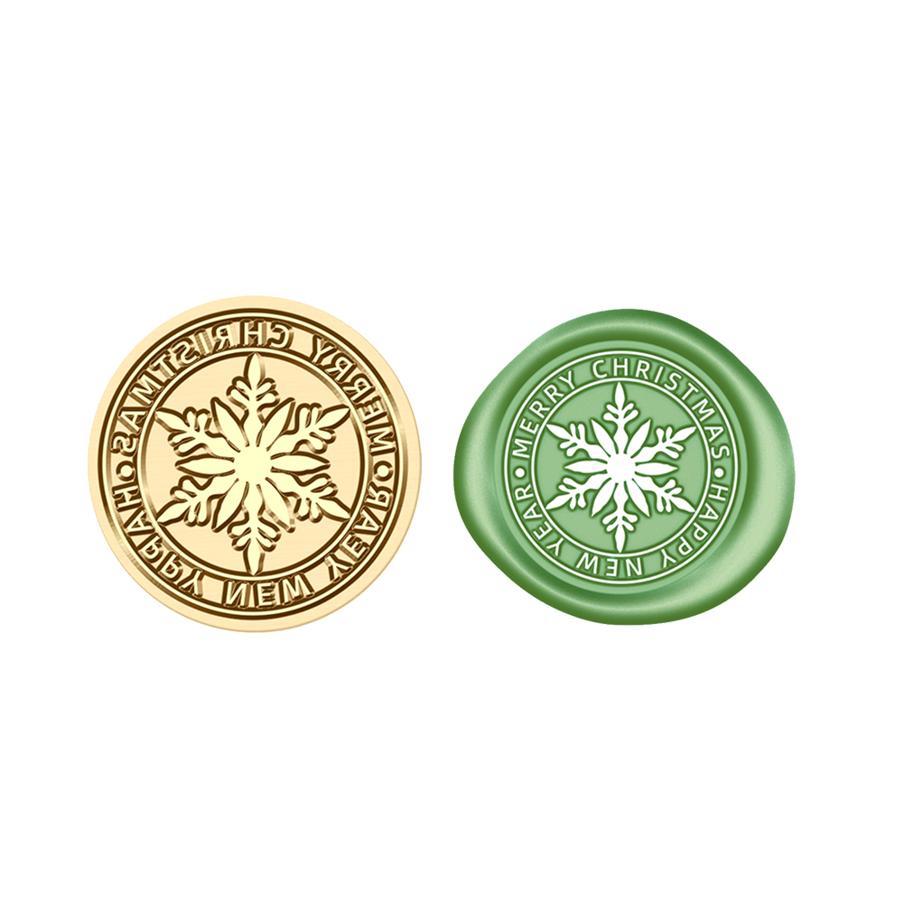 

25mm Christmas Wax Seal Stamp Cartoon Head - Wax Seal Stamp, 501 Original