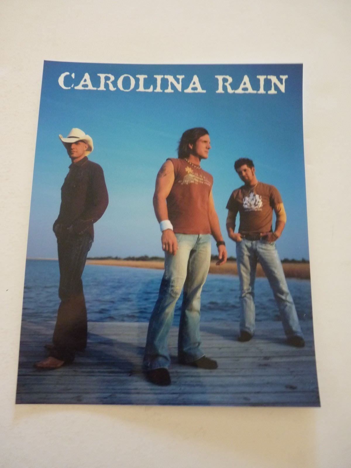 Carolina Rain Country Music 8x10 Color Promo Photo Poster painting