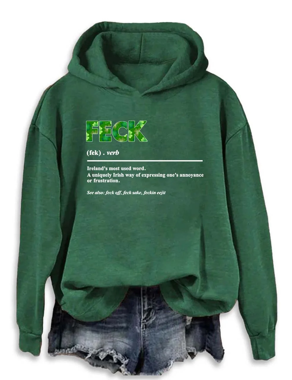 Feck Irish St. Patrick's Day Hoodie