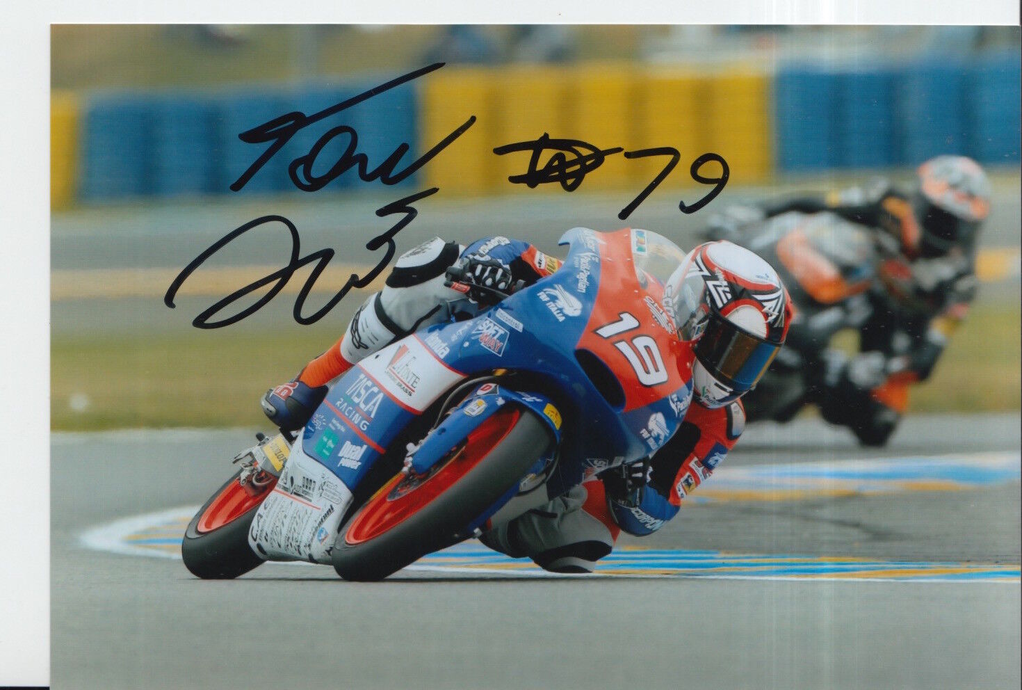 Alessandro Tonucci Hand Signed 7x5 Photo Poster painting TascaRacing Moto3 MotoGP.