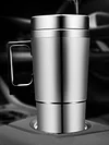 Camping Travel Kettle 12V/24V Car Electric Heating Cup 300ML Insulated Drink Mug