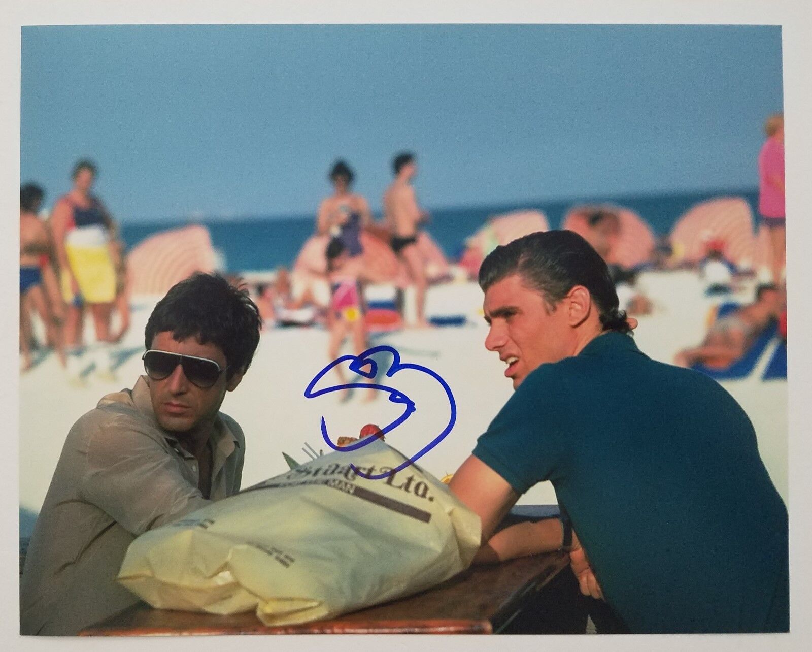 Steven Bauer Signed Scarface 8x10 Photo Poster painting Manolo Ray Donovan Traffic LEGEND RAD