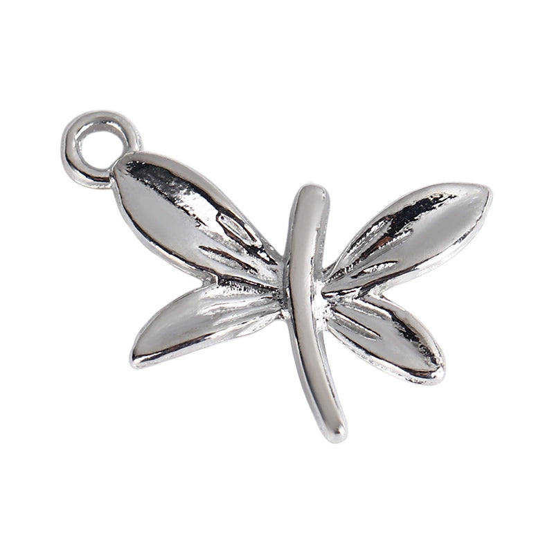 50 PCS/Package 17 * 16mm 20*16mm 21*20mm Alloy Dragonfly Pendant Jewelry Accessories