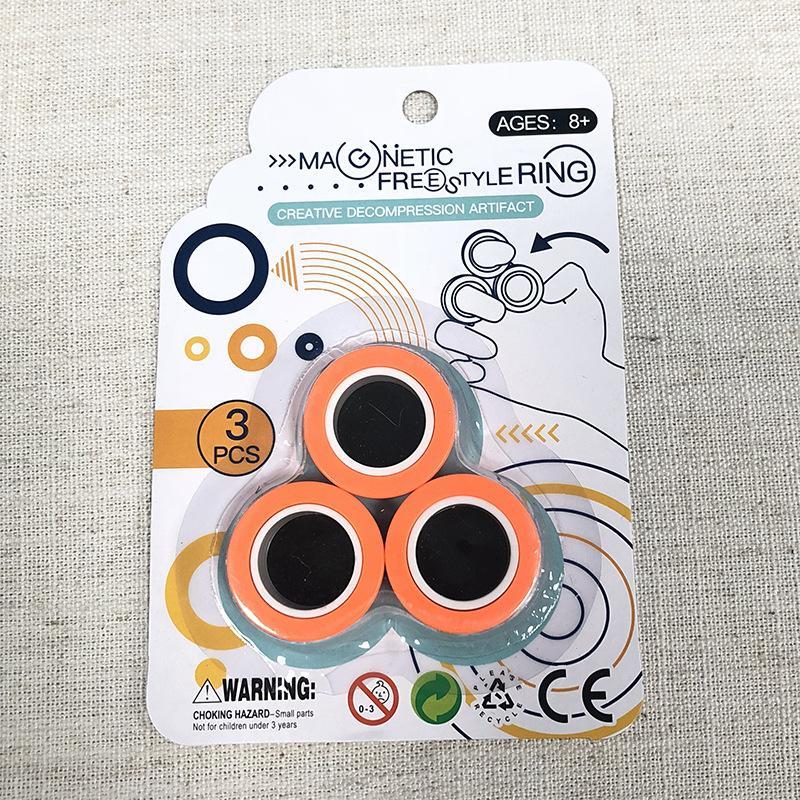 Twiddle Magnetic Spinning Rings | 168DEAL