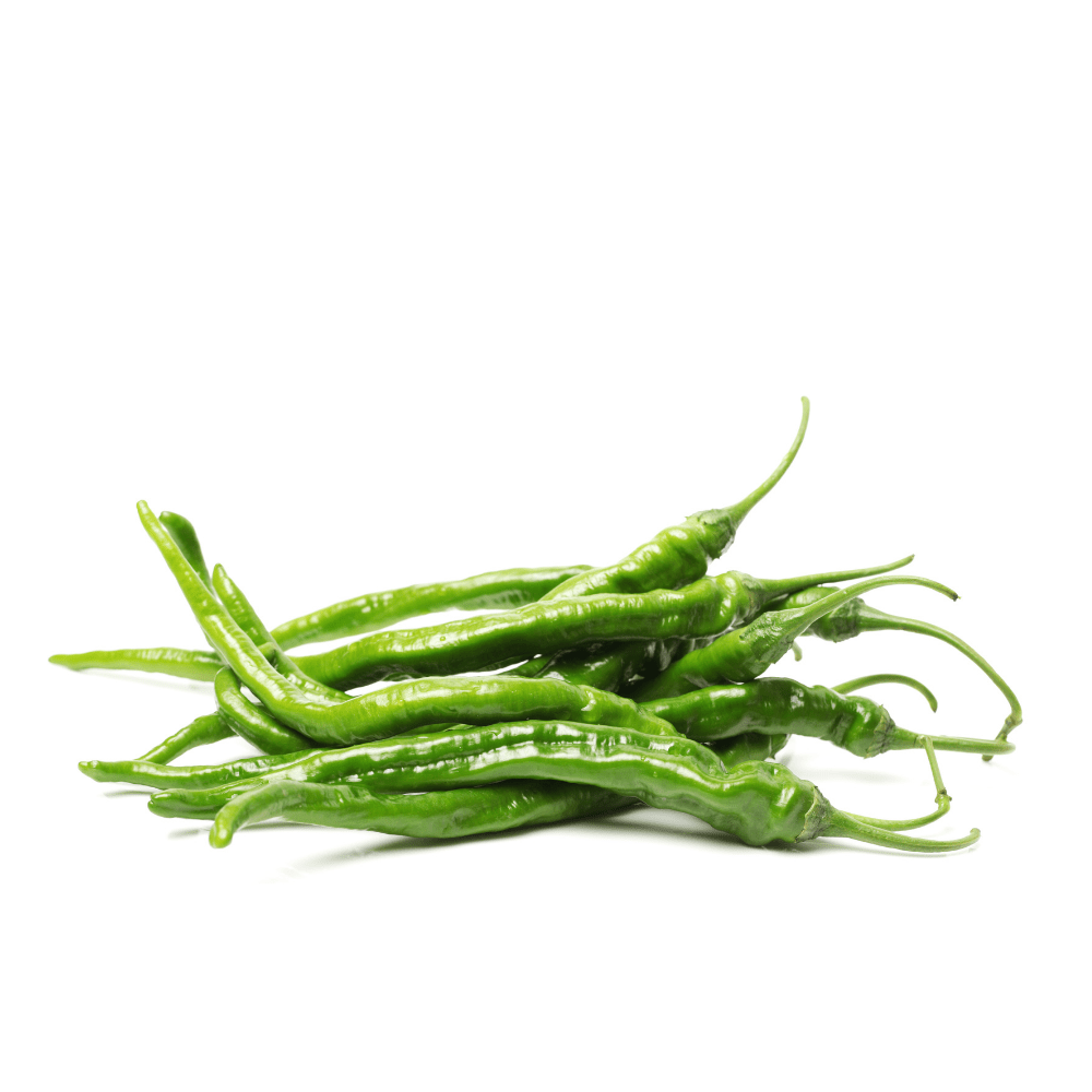 Green Chili (Hari Mirch) Seeds &ndash; Crisp, Fiery Green Pods