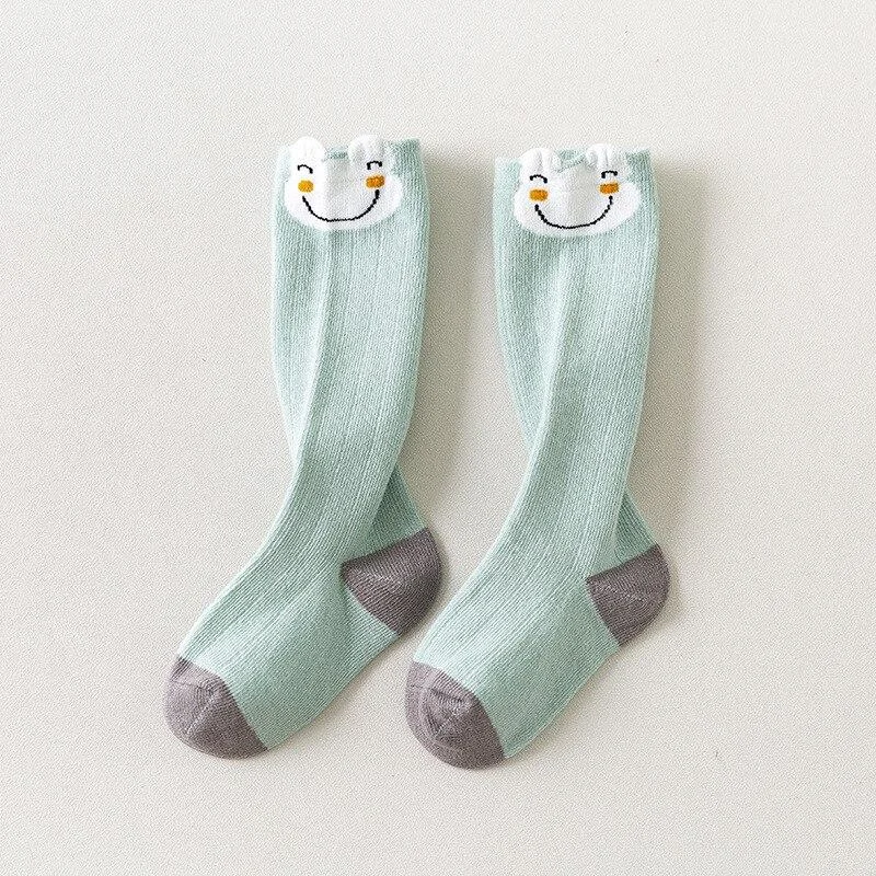 YWHUANSEN 0 to 2 Yrs Animal Baby Knee High Socks Spring Autumn Winter Newborn Leg Warmer For Girls Boys Infants Cotton Long Sock