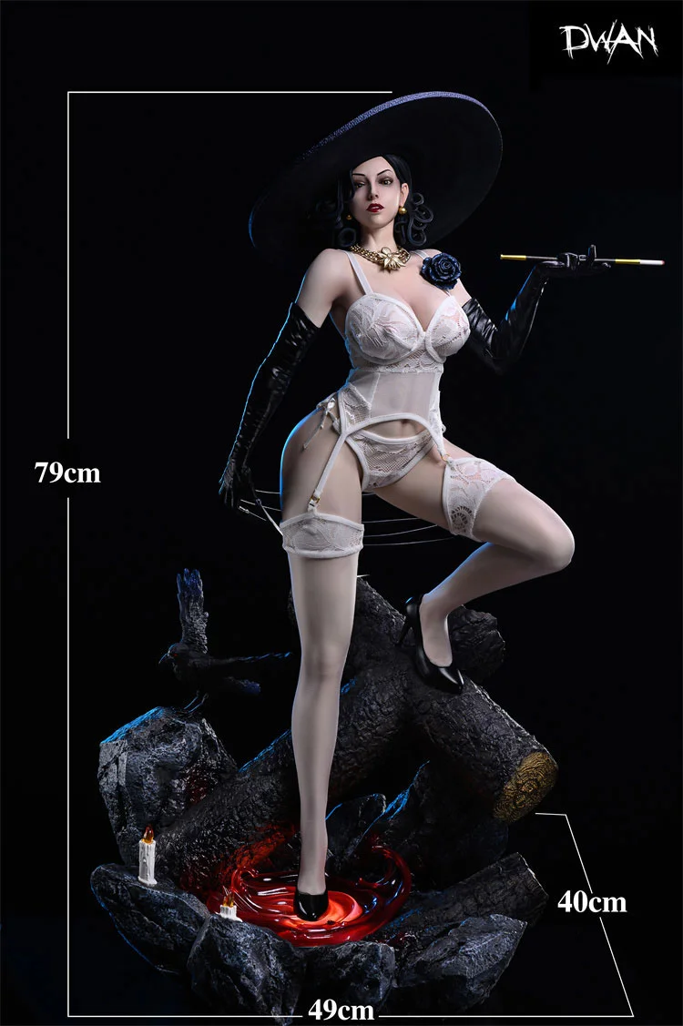 1/4 Scale Alcina Dimitrescu with LED - Resident Evil Village Resin Statue -  DWAN Studio [Pre-Order]