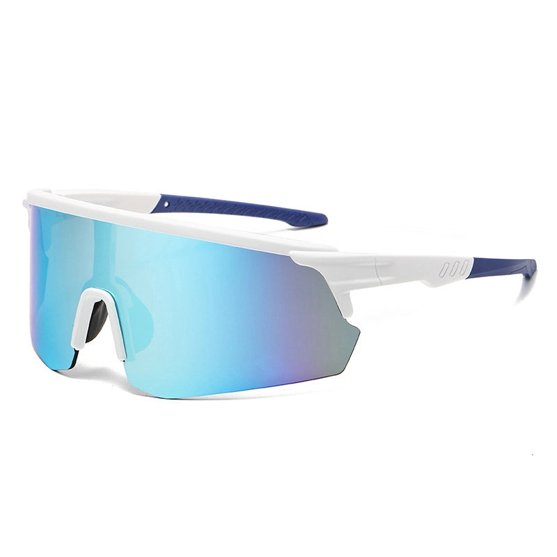 Minimalist Gradient Color Ac Special-Shaped Mirror Full Frame Glasses