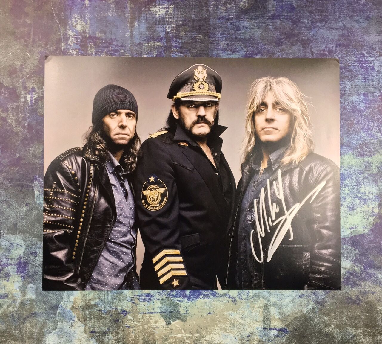 GFA Motorhead Drummer * MIKKEY DEE * Signed Autograph 11x14 Photo Poster painting PROOF AD1 COA