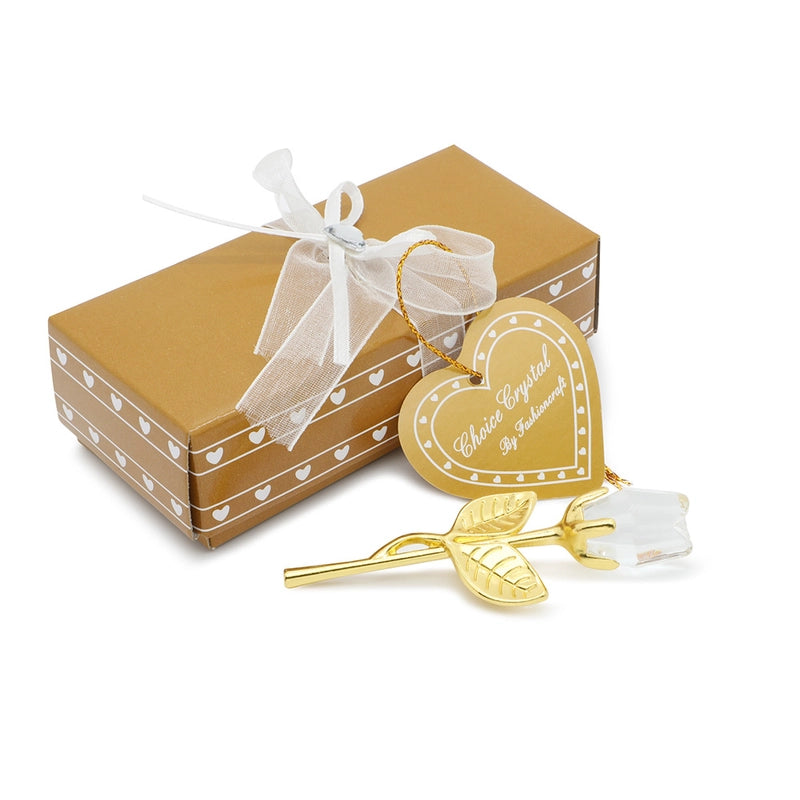 Casual Lady Minimalist Rose Alloy Crystal Ornaments Artificial Flowers