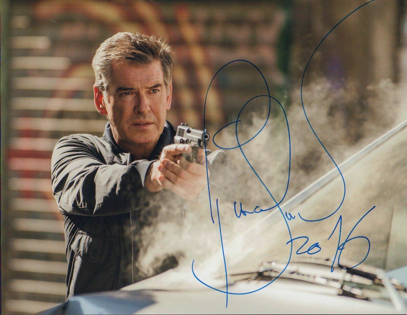 PIERCE BROSNAN 'James Bond 007' Signed Photo Poster paintinggraph - Film Actor - preprint