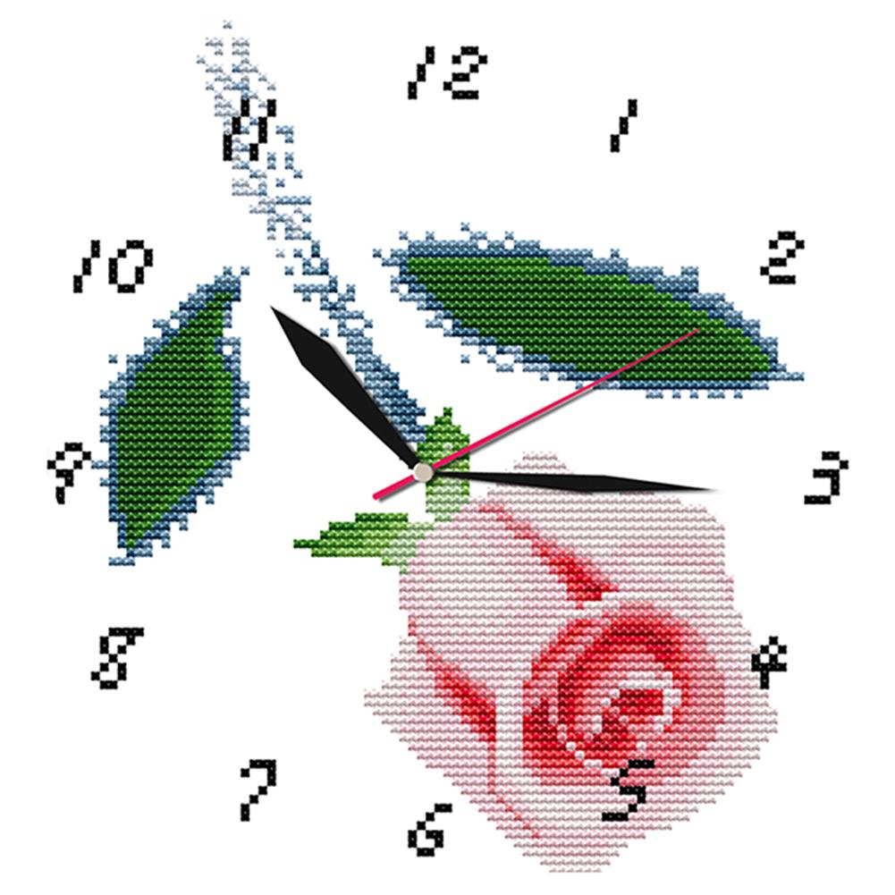 

Rose - 14CT Stamped Cross Stitch - 22*23CM, 501 Original