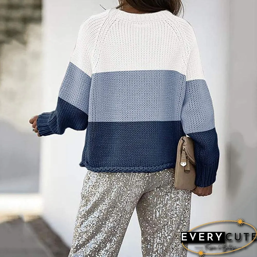 Round Neck Casual Bottoming Shirt Sweater