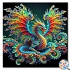 Dragon - Round/Square AB Drills Diamond Painting(45*45cm)