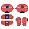 TPU Transparent Case Protective Cover with Locking Anti-scratch Headphone Protective Case with Carabiner Shockproof Fit for  Studio Buds/Studio Buds+