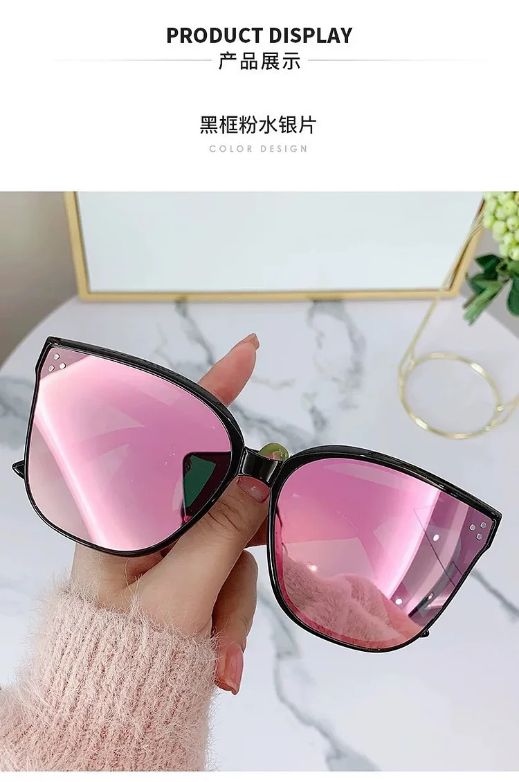 New Square Sunglasses Women Brand Designer Big Frame Gradient Vintage Sun Glasses For Men Oculos De Sol Feminino UV400 Glasses