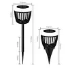 Solar Light Bug Zapper Waterproof Outdoor Mosquito Killer Solar Powered Fly Trap
