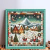 (Multi-Style) Christmas Halloween-11CT Stamped Cross Stitch 40*40cm/40*50cm