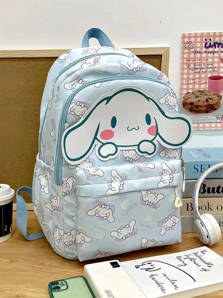 Brownm Characters Backpack