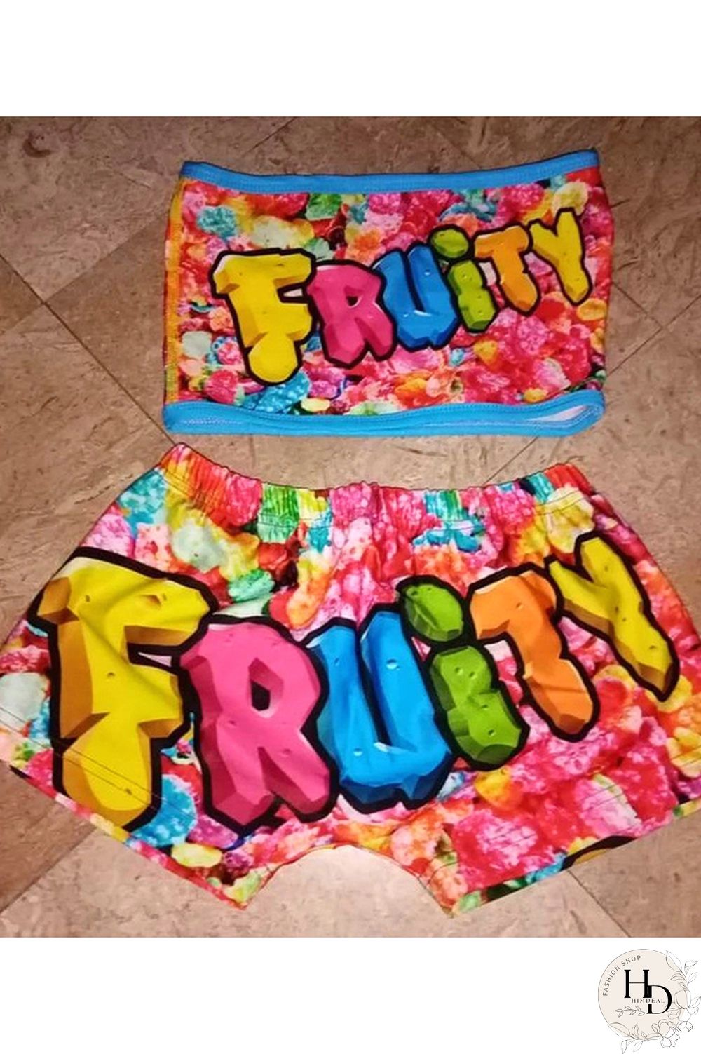 Orange Polyester Sexy Plaid Letter Print Character Straight Two Pieces