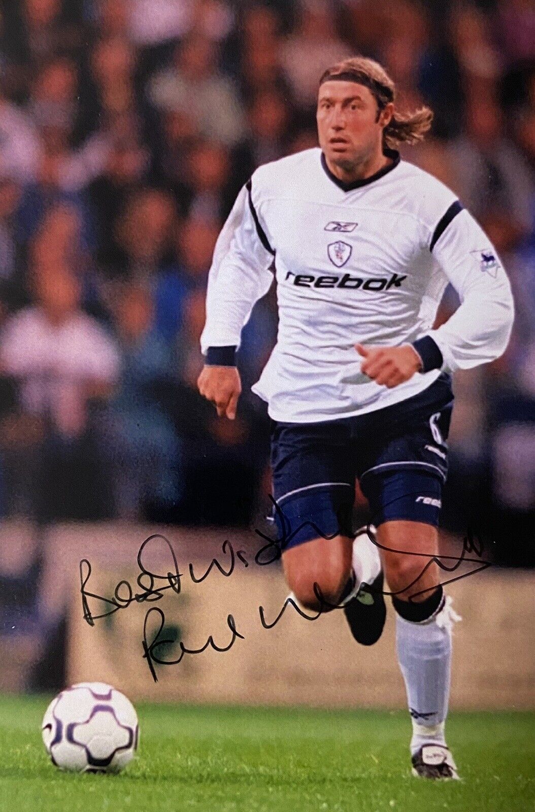 Paul Warhurst Genuine Hand Signed Bolton Wanderers 6X4 Photo Poster painting