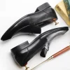 Mens formal genuine leather loafers designer