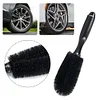 Car Wheel Wash Brush Soft Bristle Tire Cleaning Brushes Tools Car Tire Rim Brush